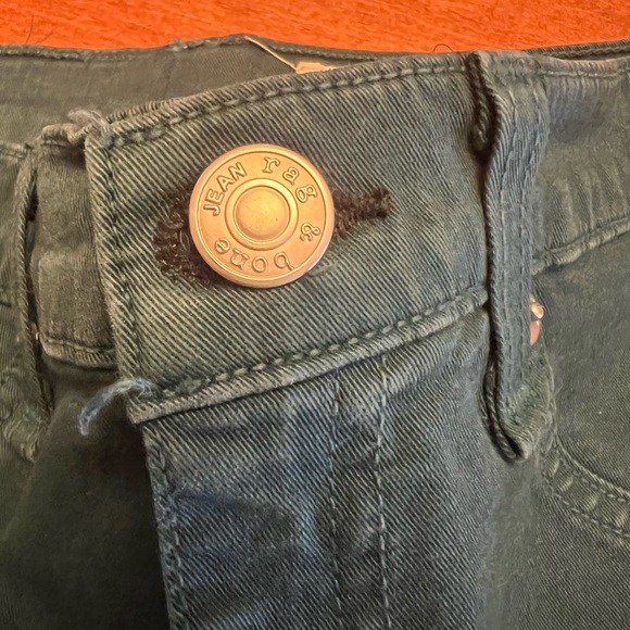 Rag & Bone teal casual pants - Picture 2 of 3